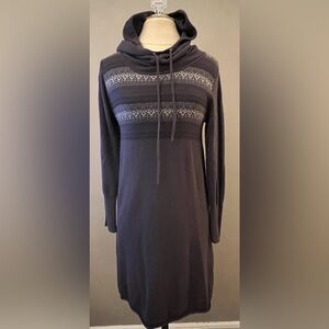 Prana sweater dress w-hood Size M